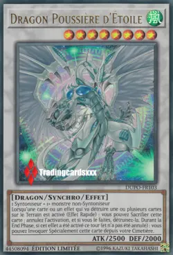 ?Yu-Gi-Oh!? Dragon Poussiere d'Etoile (Stardust) : DUPO-FR103 -VF/Ultra Rare- - Image 1