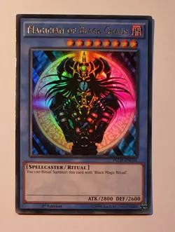 Yugioh 1st Edition Magician of Black Chaos YGLD-ENC01 Ultra Rare NM - Image 1