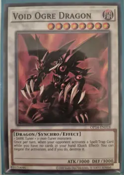 YuGiOh Void Ogre Dragon OP14-EN018 - Image 1