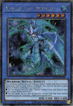 Yugioh Nekroz of Brionac RA03-EN260 - Platinum Secret Rare - Image 1