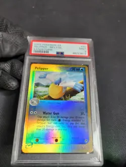 2003 Pokemon EX Sandstorm Pelipper 50 Reverse Holo PSA 9 MINT Graded Reader Card - Image 4