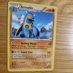 ARMALDO 57/114 POKEMON CARD (STEAM SEIGE SET) - Image 3