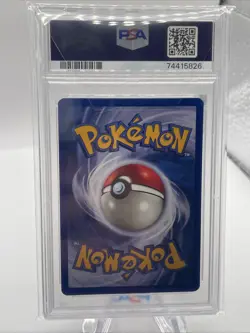 PSA 9 Omanyte Fossil 52/62 1st Edition Pokemon Card - Canadian Seller - Image 2