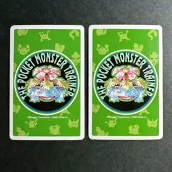 S2658 Meowth & Persian Green Venusaur Deck Playing Poker Cards Pokemon - Image 2