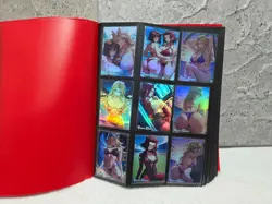 Binder Komplett Waifu Card Goddess Story 360 Holo Card TCG Misty, Nami Trainer - Image 1