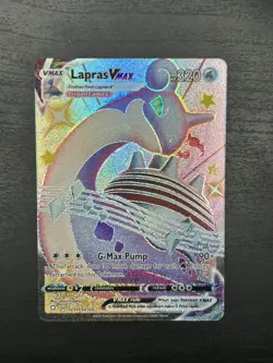 Lapras VMAX SV111/SV122 Ultra Rare Holo Pokemon Card NM - Image 1