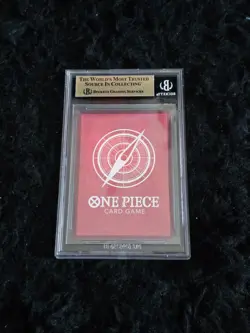 One Piece Card Game Paramount War Alt Art BGS 9.5 Gem Mint OP02-026 Sanji Leader - Image 2