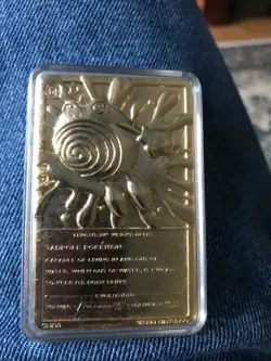 Pokemon POLIWHIRL 23k Gold Plated Trading Card 1999 Nintendo With Case - Image 2