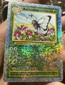 Butterfree 21/110 Legendary Collection Reverse Holo 2002 Vintage Pokemon Card LP - Image 3