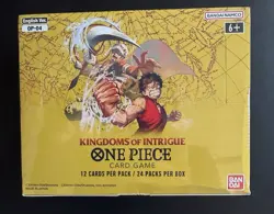 One Piece Card Game - Kingdoms of Intrigue (OP04) - Booster Box - English - Image 1