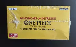 One Piece Card Game - Kingdoms of Intrigue (OP04) - Booster Box - English - Image 3