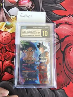 Dragon Ball Super Card Game Son Goku, Autonomous Awakening Special Event CGC... - Image 1