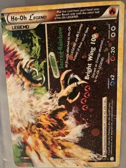 Ho-Oh Legend BOTTOM 112/123 Pokemon TCG Card Heartgold Soulsilver - Image 1
