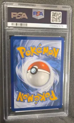 POKEMON CARD LARVITAR 110 COSMOS HOLO TRIPLE WHAMMY TIN GRADED PSA 10 GEM MINT - Image 3