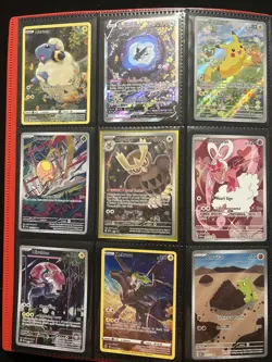 Pokemon Card Lot 9 Cards - Image 1