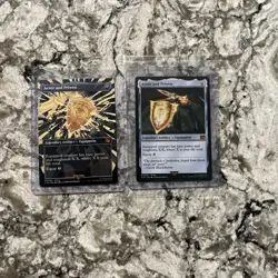 MTG Aettir and Priwen (Borderless) Final Fantasy Regular 350 and 253 Unplayed! - Image 1