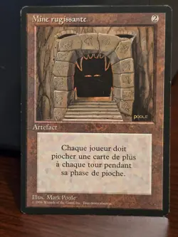 MTG Magic The Gathering FBB Howling Mine French - Near Mint NM - Image 1