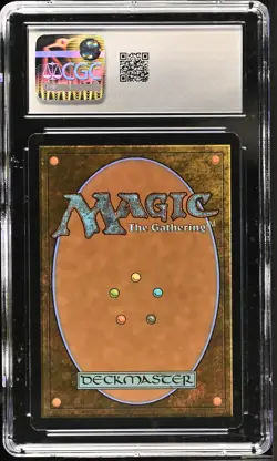 SAURON, LORD OF THE RINGS LotR Scroll Showcase Silver Foil CGC 9 MTG - Image 2