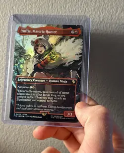 Yuffie Materia Hunter Chocobo Track Foil Final Fantasy MTG Magic NM - Image 1
