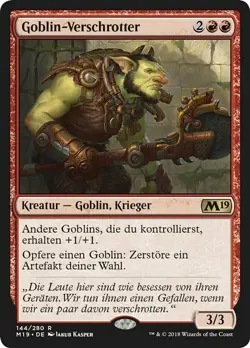 Goblin-Verschrotter / Goblin Trashmaster - MAGIC 2019 - deutsch (n-mint) Rare - Image 1
