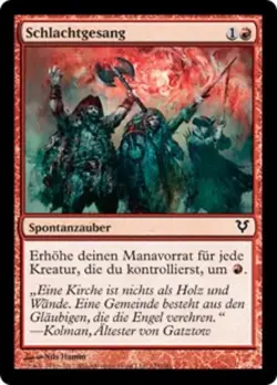 TOP Schlachtgesang / Battle Hymn - AVACYN RESTORED - deutsch (exc +) - Image 1
