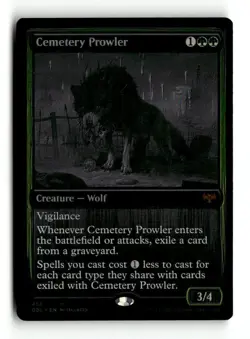 MTG | Cemetery Prowler | DBL | Foil | Moderately Played | English - Image 3