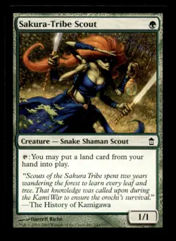 Sakura-Tribe Scout Saviors of Kamigawa Light Play MTG Magic the Gathering - Image 1