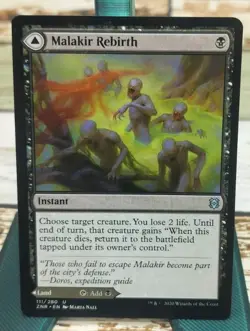 Malakir Rebirth / Malakir Mire Zendikar Rising - MTG Magic the Gathering LP - Image 1