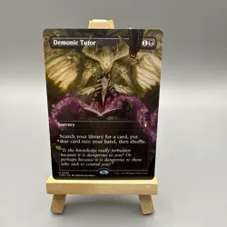 Demonic Tutor (Borderless) Commander Masters Regular - Image 1