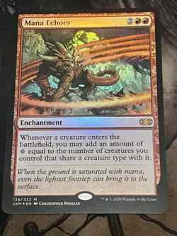 Mtg Mana Echoes Double Masters Foil NM - Image 1