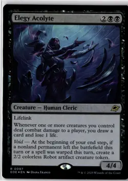 MTG # 0097 Elegy Acolyte (Foil) (EOE) - Image 1