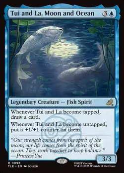 Tui and La Moon and Ocean - Avatar the Last Airbender - MTG - NM - Image 1