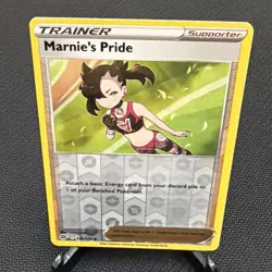 Brilliant Stars - Reverse Holo - Marnie's Pride 145/172 Uncommon Pokemon TCG - Image 1