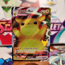 Pikachu VMAX SWSH062 Black Star Promo - Celebrations - Pokemon TCG - SHIPS FAST - Image 1