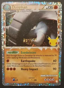 Donphan 107/123 Prime Pokemon Celebrations: Classic Collection - Image 1