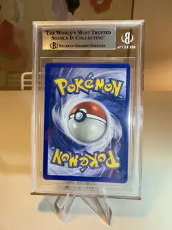 Pokemon Machomei Holo 1. Edition 8/102 Base Set Deutsch German Rare BGS 8 - Image 2
