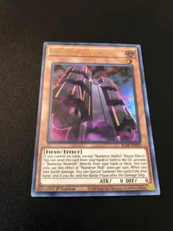 Yugioh! Numeron Wall - BLAR-EN020 - Ultra Rare - 1st Edition Near Mint, English - Image 1