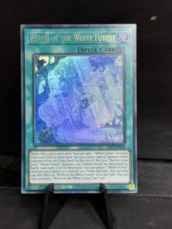 Witch of the White Forest Alin-En058 Alliance Insight Yu-Gi-Oh TCG Ultra Rare - Image 1