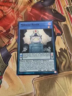 Miracle Raven OP29-EN007 Super Rare NM Yugioh - Image 1