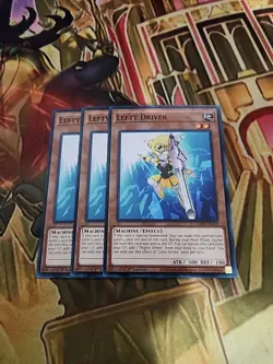 3X Lefty Driver - SR10-EN020 - Common - 1st Edition NM Yugioh - Image 1