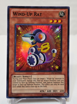 Wind-Up Rat ORCS-EN023 Super Rare Unlimited Yugioh 158 - Image 1