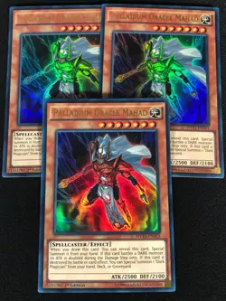Yugioh Palladium Oracle Mahad MVP1-EN053 1st Ultra x3 (NM) - Image 1