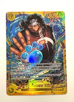 Bartholomew Kuma OP12-119 English SEC Legacy Master One Piece Card Game - Image 1