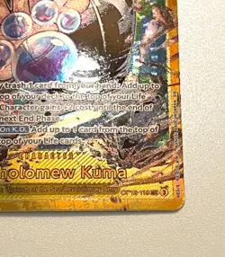 Bartholomew Kuma OP12-119 English SEC Legacy Master One Piece Card Game - Image 3
