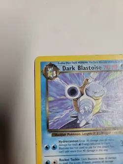 Dark Blastoise 20/82 Team Rocket WOTC Vintage Rare Pokemon Card LP - Image 2