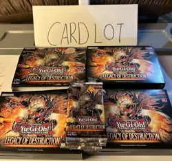 Yu-Gi-Oh! 413 Card Lot Of Legacy Of Destruction, 1st Edition. See Description - Image 1