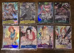 One Piece Card Game Illustration Box Vol 1, 2, 3 and 4 Sealed Promos Set - Image 1