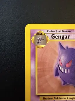 Gengar 20/62 Fossil Regular Non-holo Rare Pokemon Card TCG NM - Image 3