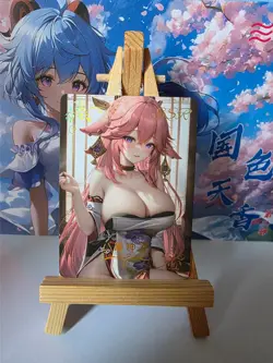 Yae Miku | Genshin Impact | Guosetianxiang SRR-042 | Goddess Story Waifu Card - Image 1