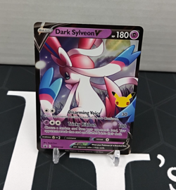 Dark Sylveon V Sword & Shield SWSH134 Black Star Promo Holo Pokemon Card LP TK - Image 1